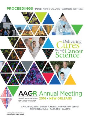 cover image of AACR 2016